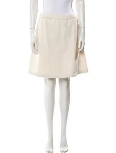 Pre-owned Skall Studio Knee-length Skirt W/ Tags In Neutral