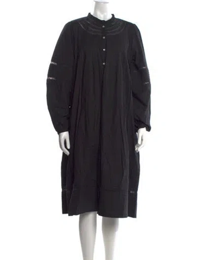 Pre-owned Skall Studio Long Dress In Black