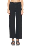 Skall Studio Maddy Straight-leg Jeans In Washed Black