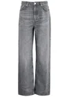 Skall Studio Maddy Straight-leg Jeans In Light Grey
