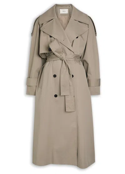 Skall Studio Mahsa Belted Cotton Trench Coat