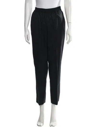 Pre-owned Skall Studio Merino Wool Straight Leg Pants W/ Tags In Black