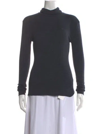 Pre-owned Skall Studio Merino Wool Turtleneck Sweater In Gray