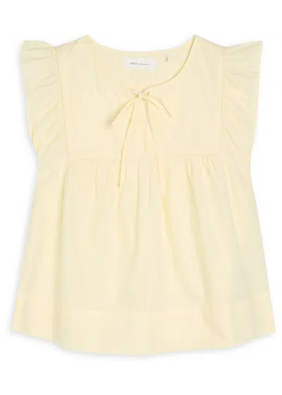 Skall Studio Nadja Pleated Cotton Blouse