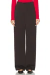 Skall Studio Painter Trouser In Dark Brown