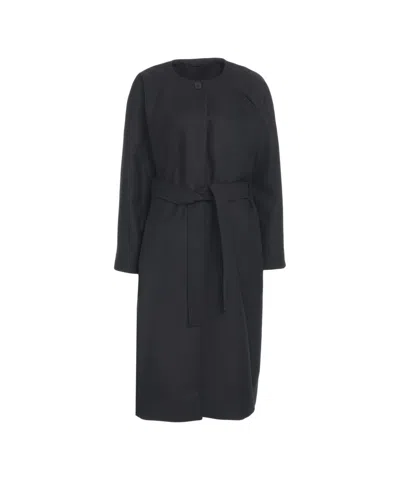 Skall Studio Perry' Belted Coat In Black