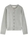 Skall Studio Senna Wool Cardigan In Light Grey