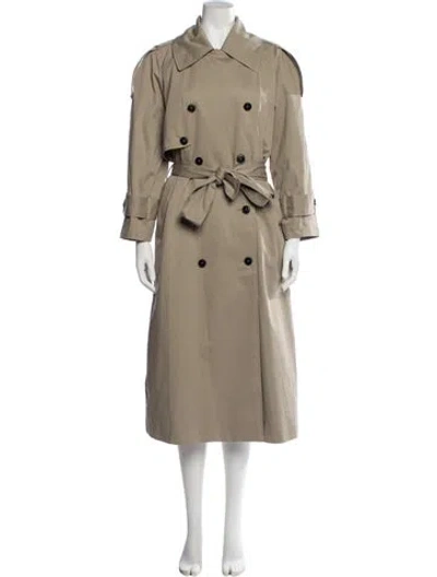Pre-owned Skall Studio Trench Coat In Neutral