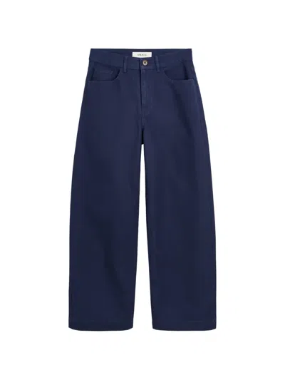 Skall Studio Wesley Straight-leg Trousers In Blue