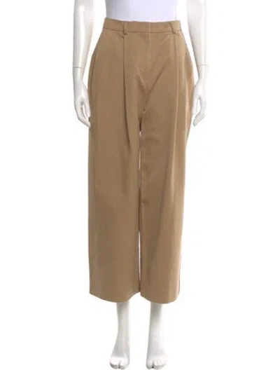Pre-owned Skall Studio Wide Leg Pants In Brown