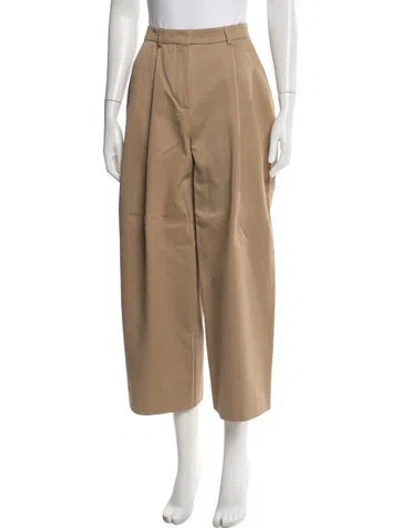 Pre-owned Skall Studio Wide Leg Pants In Neutrals