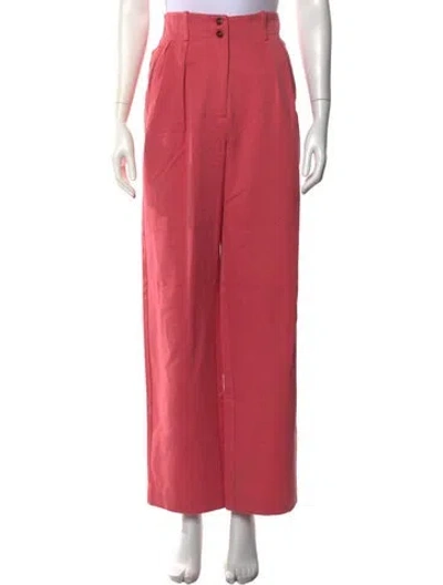 Pre-owned Skall Studio Wide Leg Pants In Pink