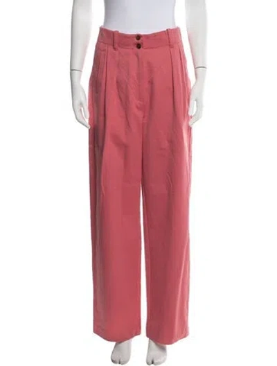Pre-owned Skall Studio Wide Leg Pants In Pink