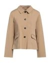 Skall Studio Woman Jacket Sand Size 8 Organic Cotton In Beige