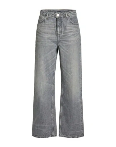Skall Studio Woman Jeans Grey Size 25w-32l Organic Cotton