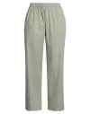 Skall Studio Woman Pants Sage Green Size 8 Organic Cotton In Sage Green