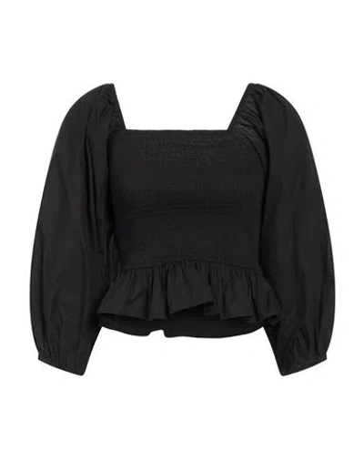Skall Studio Woman Top Black Size 6 Organic Cotton