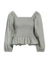 Skall Studio Woman Top Military Green Size 6 Organic Cotton