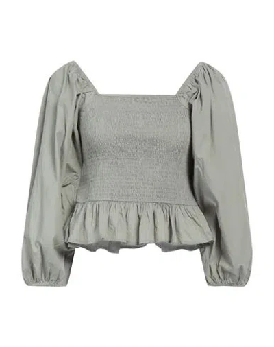 Skall Studio Woman Top Military Green Size 6 Organic Cotton
