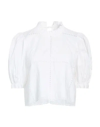 Skall Studio Woman Top White Size 4 Organic Cotton