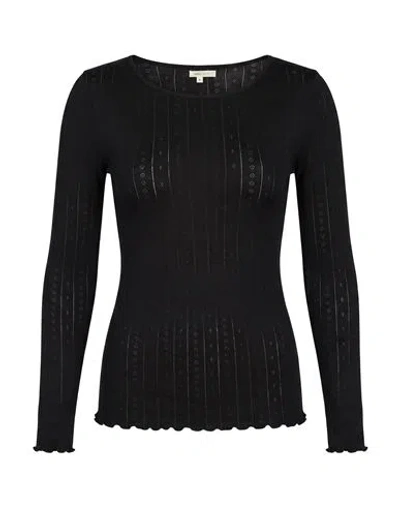 Skall Studio Woman T-shirt Black Size Xs Cotton