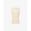 Skall Studio Womens Merengue Cora Sleeveless Cable Knit Top