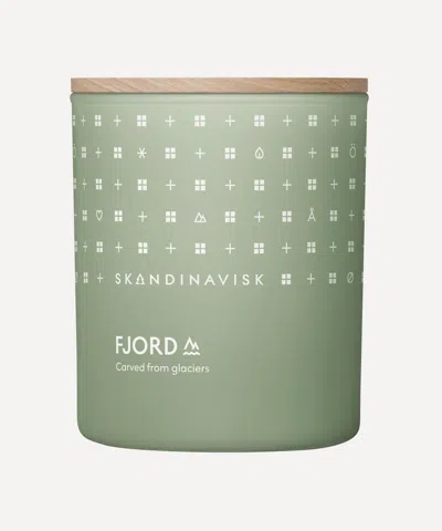 Skandinavisk Fjord Scented Candle With Lid 200g
