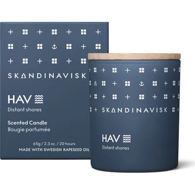 Skandinavisk Hav Scented Candle 65g In Blue
