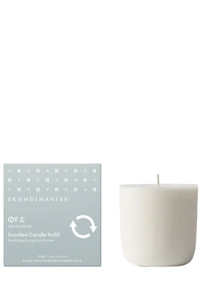 Skandinavisk Øy Scented Candle Refill 200g In Neutral