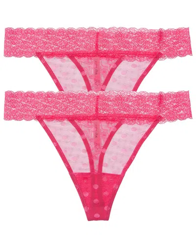 Skarlett Blue 2pk Dare Thong In Pink