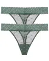 Skarlett Blue 2pk Dare Thong In Multi