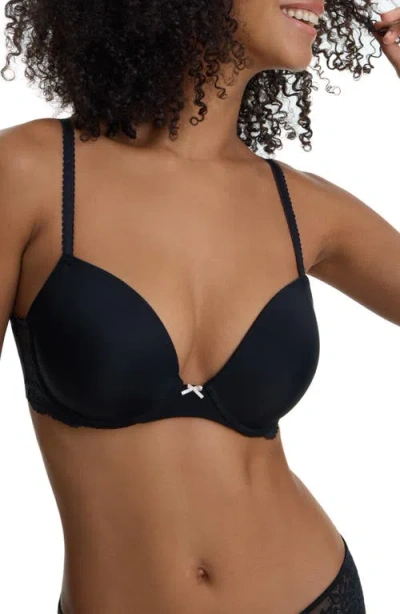 Skarlett Blue Captivate Full Coverage T-shirt Bra In Black