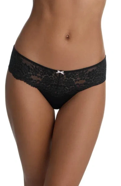 Skarlett Blue Captivate Lace Bikini In Black