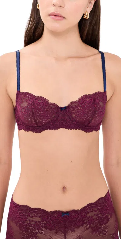 Skarlett Blue Captivate Multi-way Balconette Bra Figgy/nocturnal
