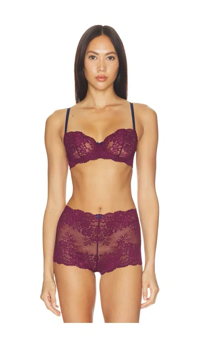 Skarlett Blue Captivate Multi-way Balconette In Purple