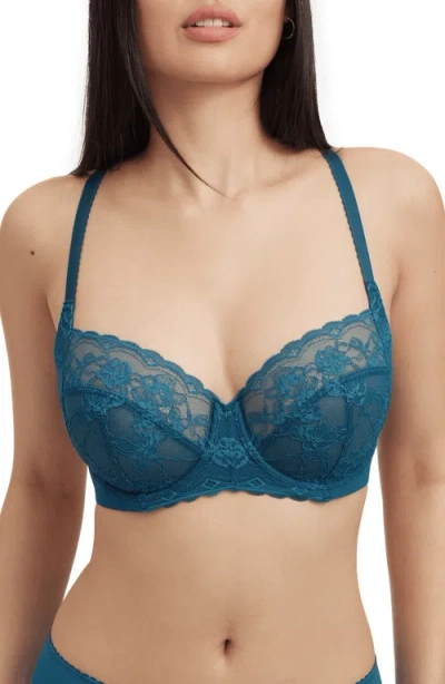 Skarlett Blue Coy Lace Full Coverage Underwire Bra