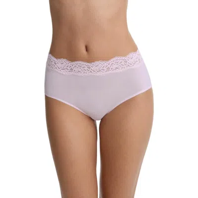 Skarlett Blue Divine Lace Trim Brief In Pink