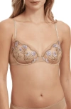 Skarlett Blue Enamoured Balconette Underwire Bra In Ice Purple Combo