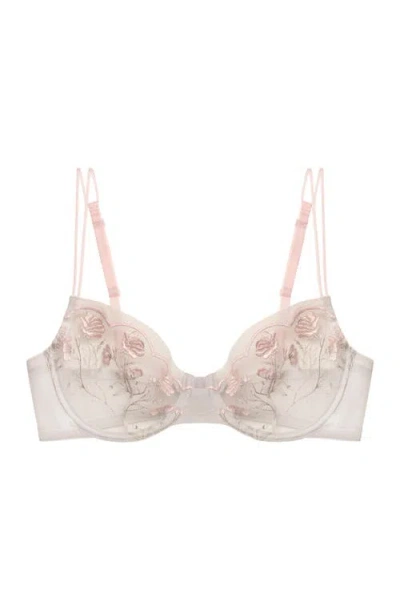 Skarlett Blue Enamoured Balconette Underwire Bra In Multi