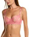 Skarlett Blue Entice Balconette Bra In Pink