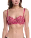 Skarlett Blue Entice Balconette Bra In Red