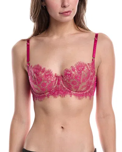 Skarlett Blue Entice Balconette Bra In Red