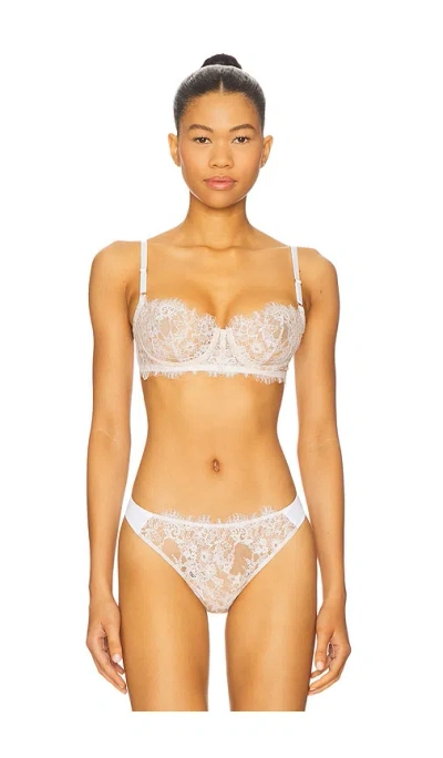 Skarlett Blue Entice Balconette Bra In White