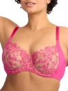 Skarlett Blue Entice Full Coverage Bra In Goji,terracotta