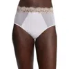 Skarlett Blue Entice High Waist Briefs In White/nylon