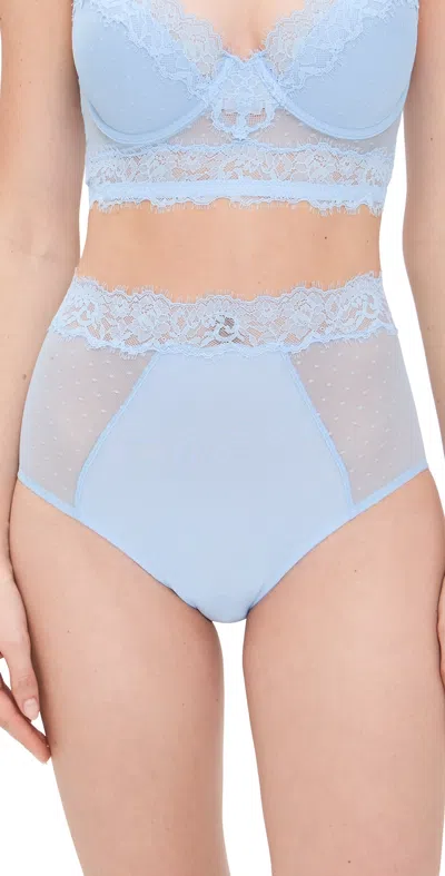 Skarlett Blue Entice High Waisted Briefs Blue Breeze