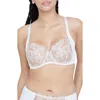 Skarlett Blue Entice Lace Full Coverage Underwire Bra In White