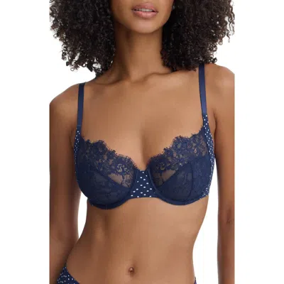 Skarlett Blue Entice Lace Full Coverage Underwire Bra