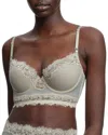 Skarlett Blue Entice Longline Lightly Lined Bra In Green