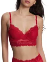 Skarlett Blue Entice Longline Lightly Lined Bra In Pink